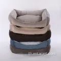 Pet จัดหาเตียงสุนัขสีดำกันน้ำสไตล์ใหม่